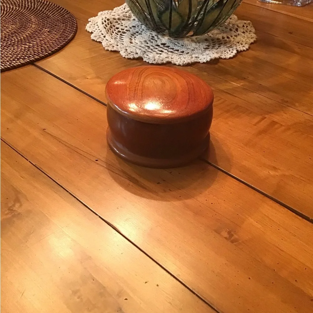 Wooden Accent Bin